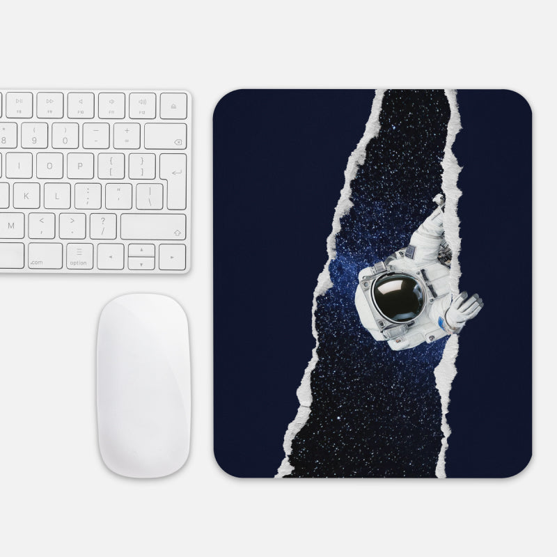 Astronaut Portal Mouse Pad