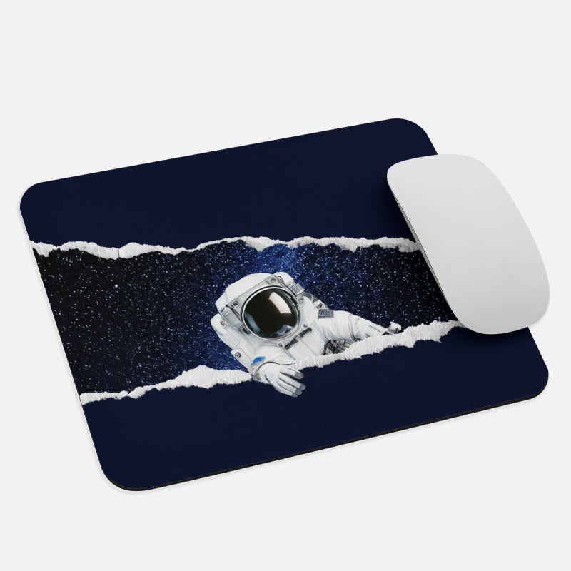 Astronaut Portal Mouse Pad