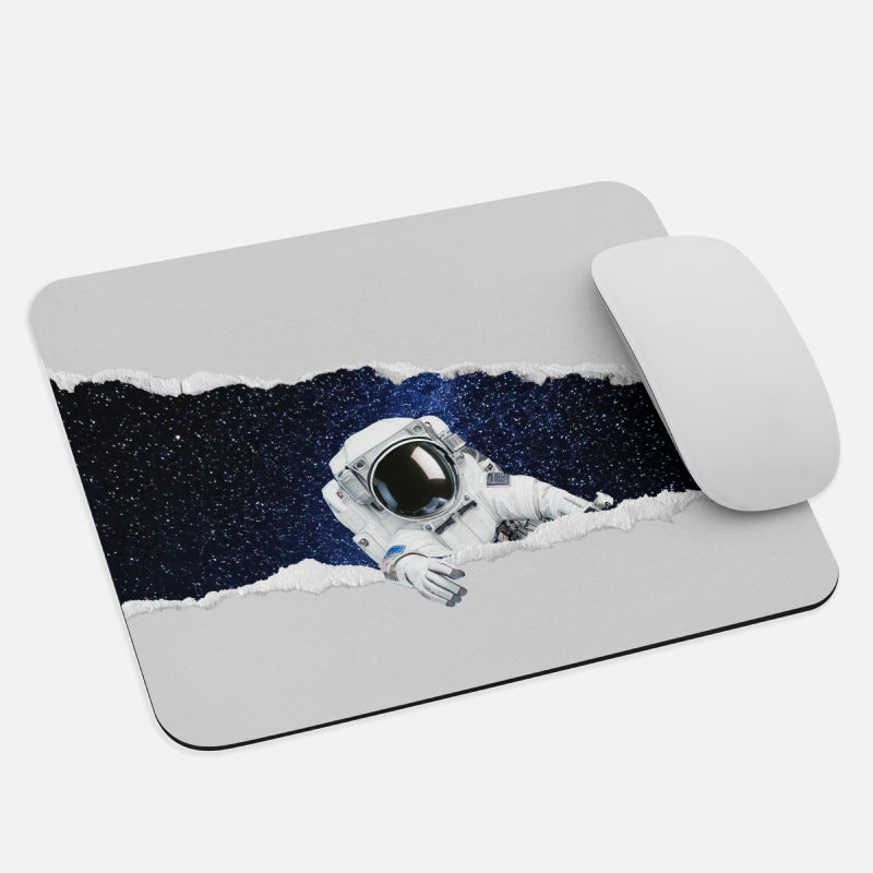 Astronaut Portal Mouse Pad