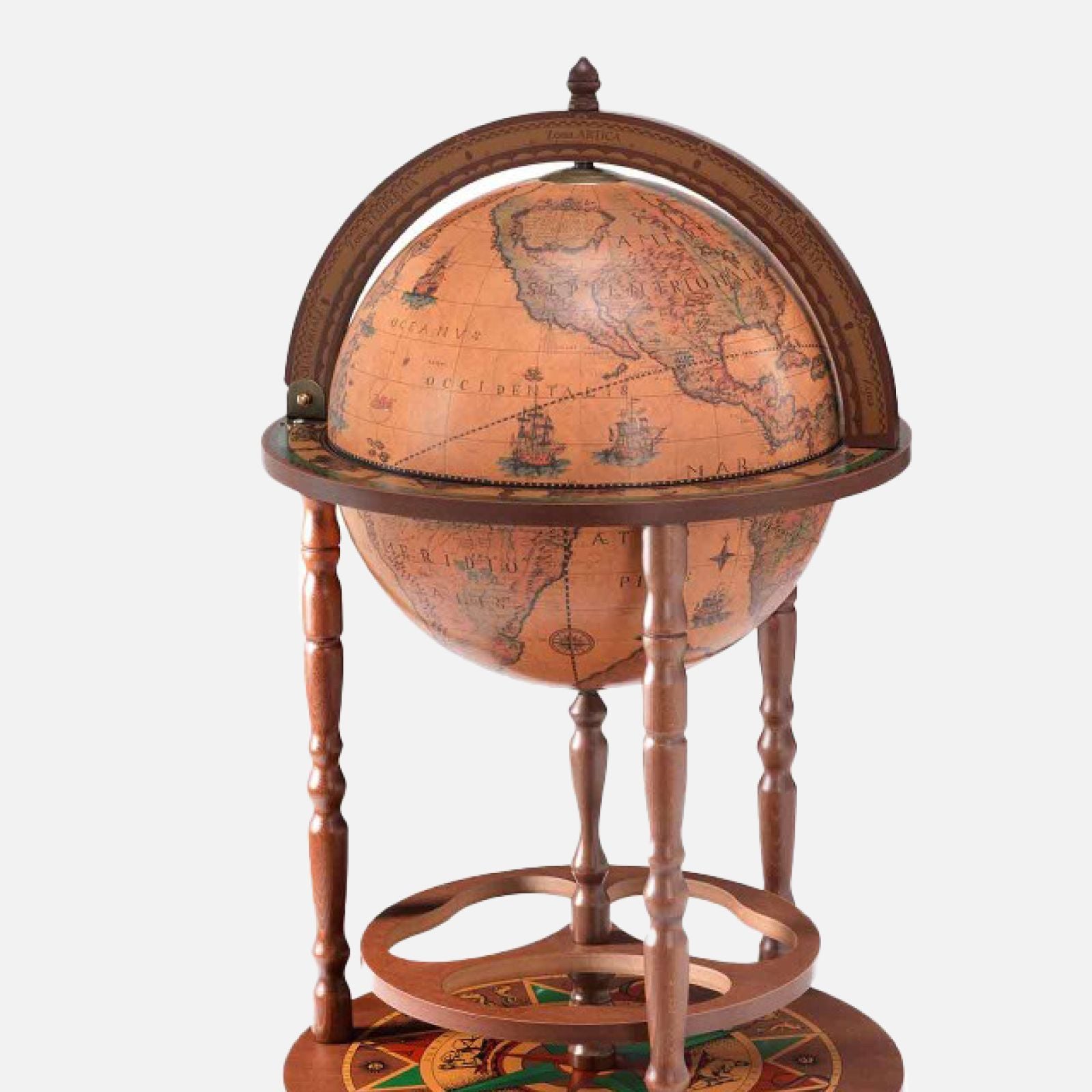 Giunone Globe Bar: Your Mini Universe of Elegance