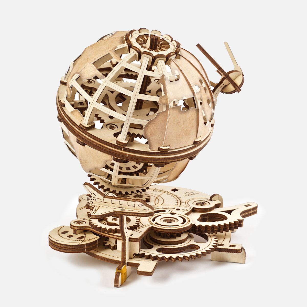 Mechanical Globe: Spin Your World, One Orbit at a Time