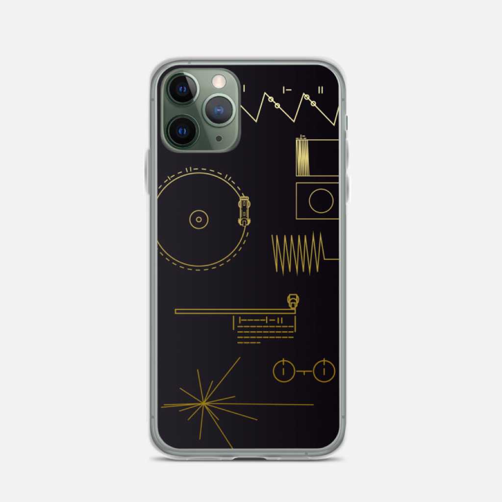 Voyager Golden Record Phone Case for iPhone®