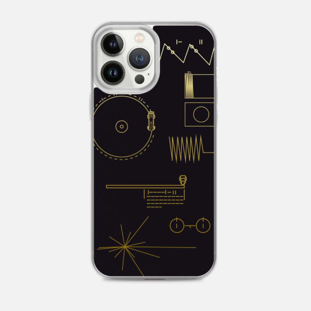 Voyager Golden Record Phone Case for iPhone®