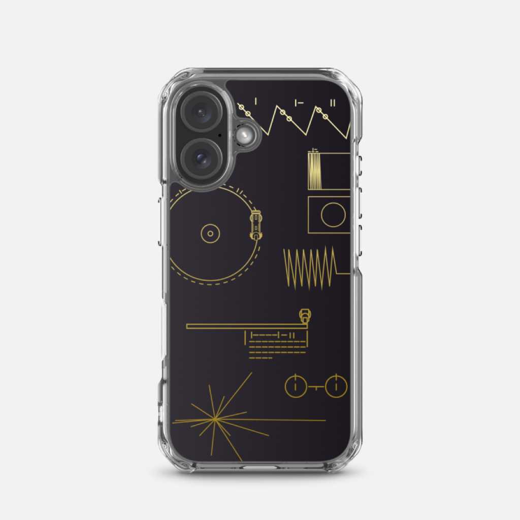Voyager Golden Record Phone Case for iPhone®