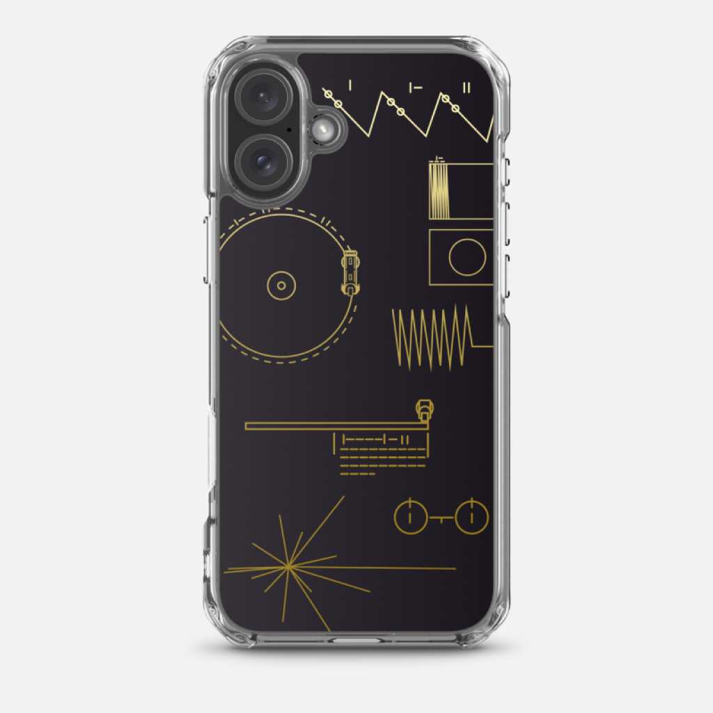Voyager Golden Record Phone Case for iPhone®