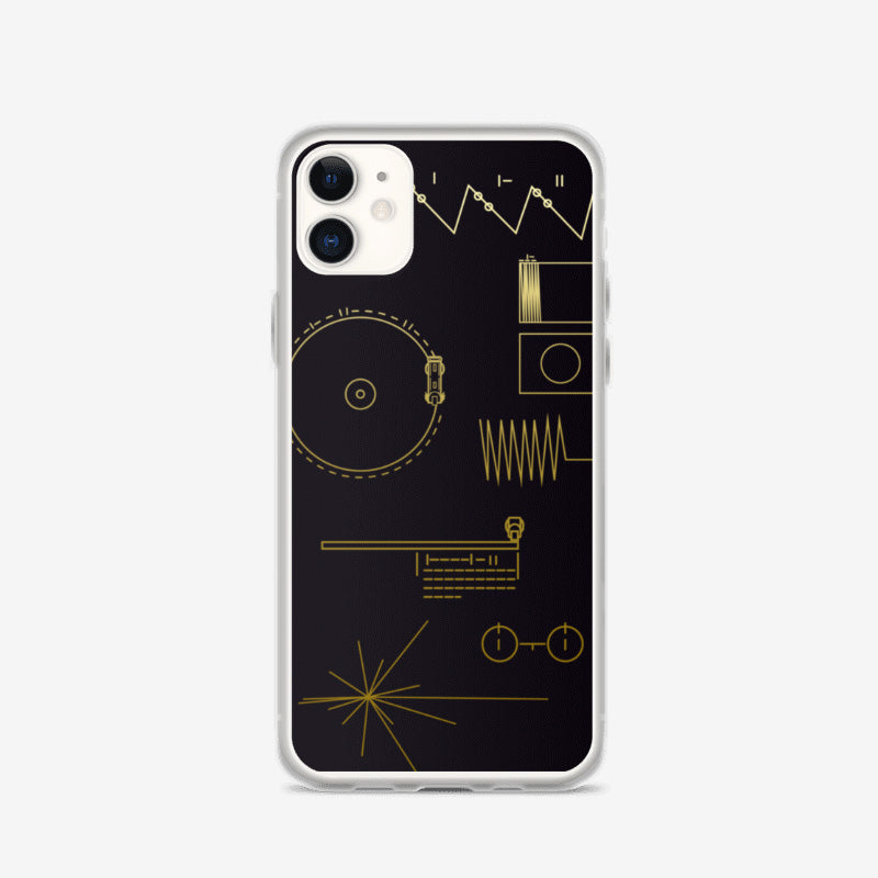 Voyager Golden Record Phone Case for iPhone®