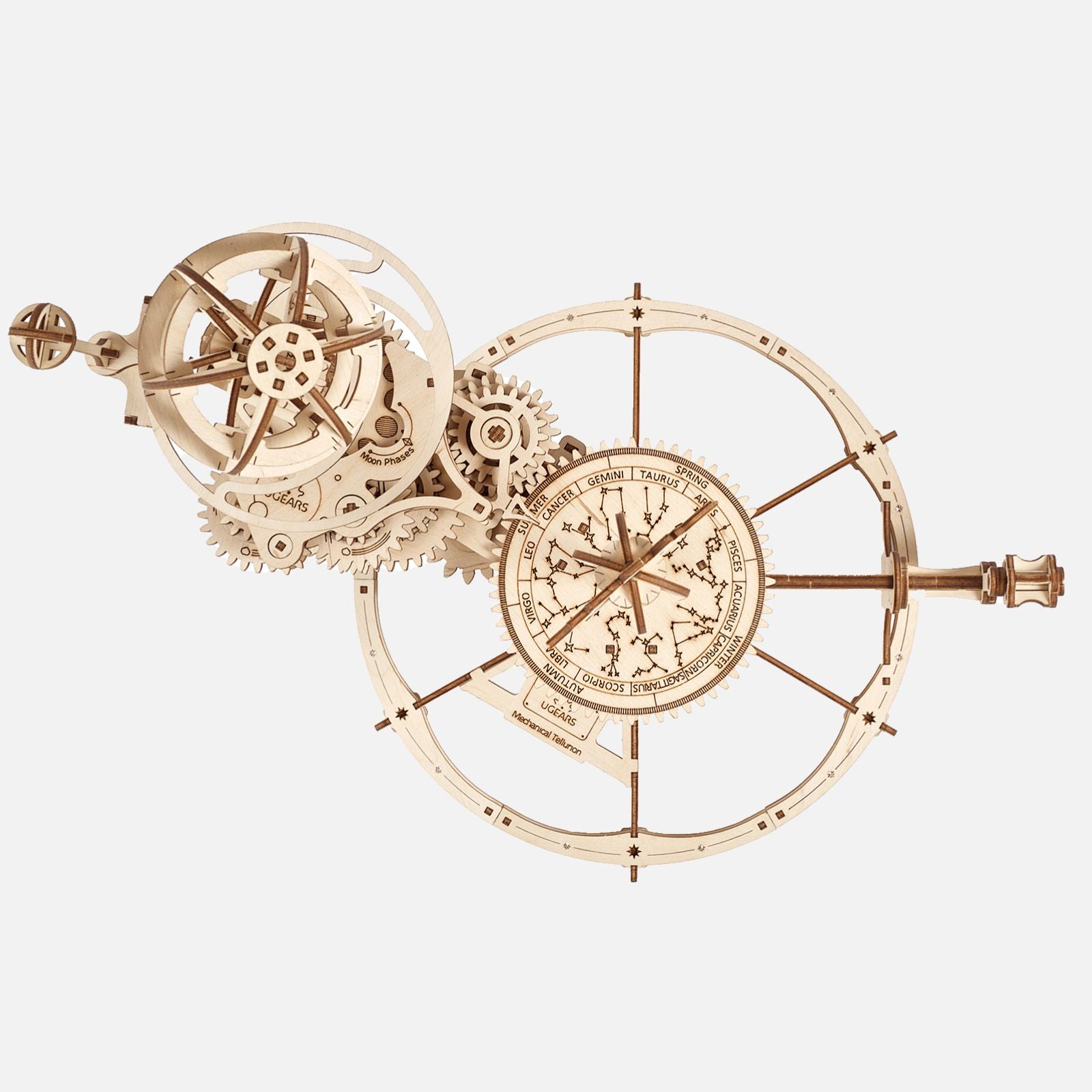 Mechanical Tellurion: Spin the Cosmos on Your Desk