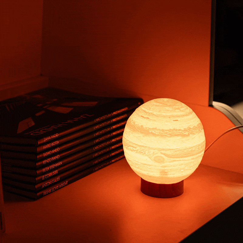 Jupiter Lamp: a touch of the cosmos at home