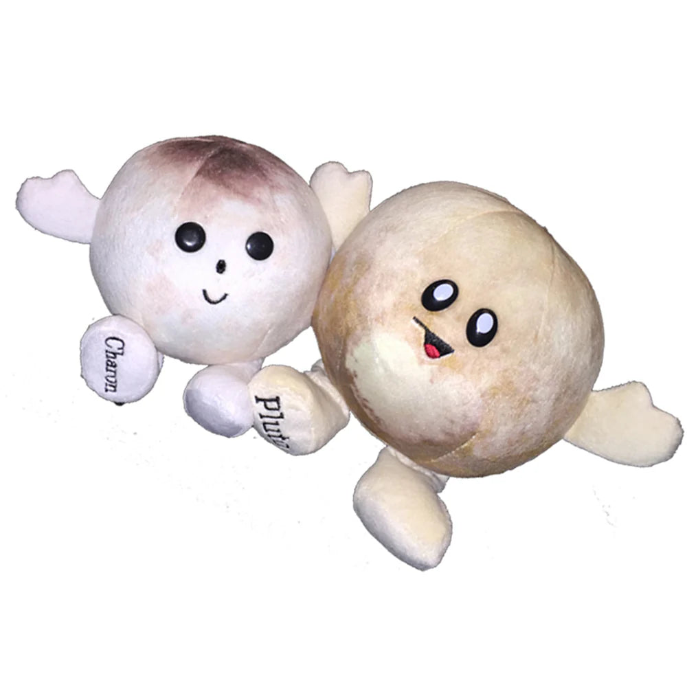 Pluto & Charon Buddy: A Double Planet Duo with Heart