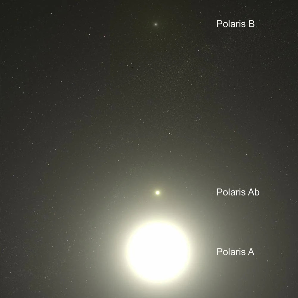 Two Little Stars: Polaris Ab and B – Tiny Companions with Big Orbits