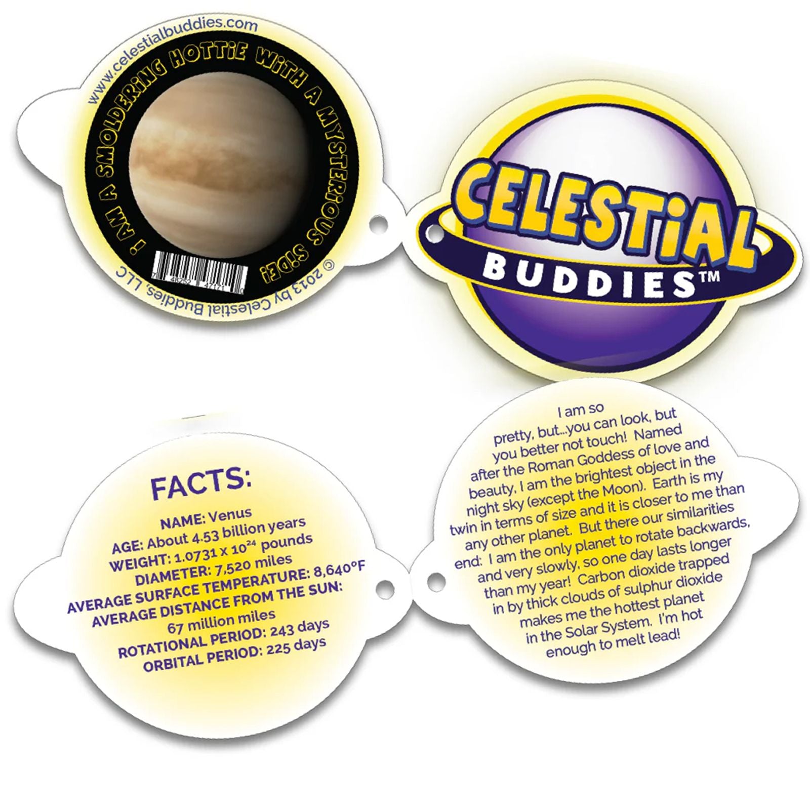 Venus Buddy: The Smoldering Beauty of the Solar System